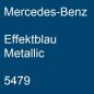 Preview: Mercedes-Benz, Effektblau Metallic, 5479.